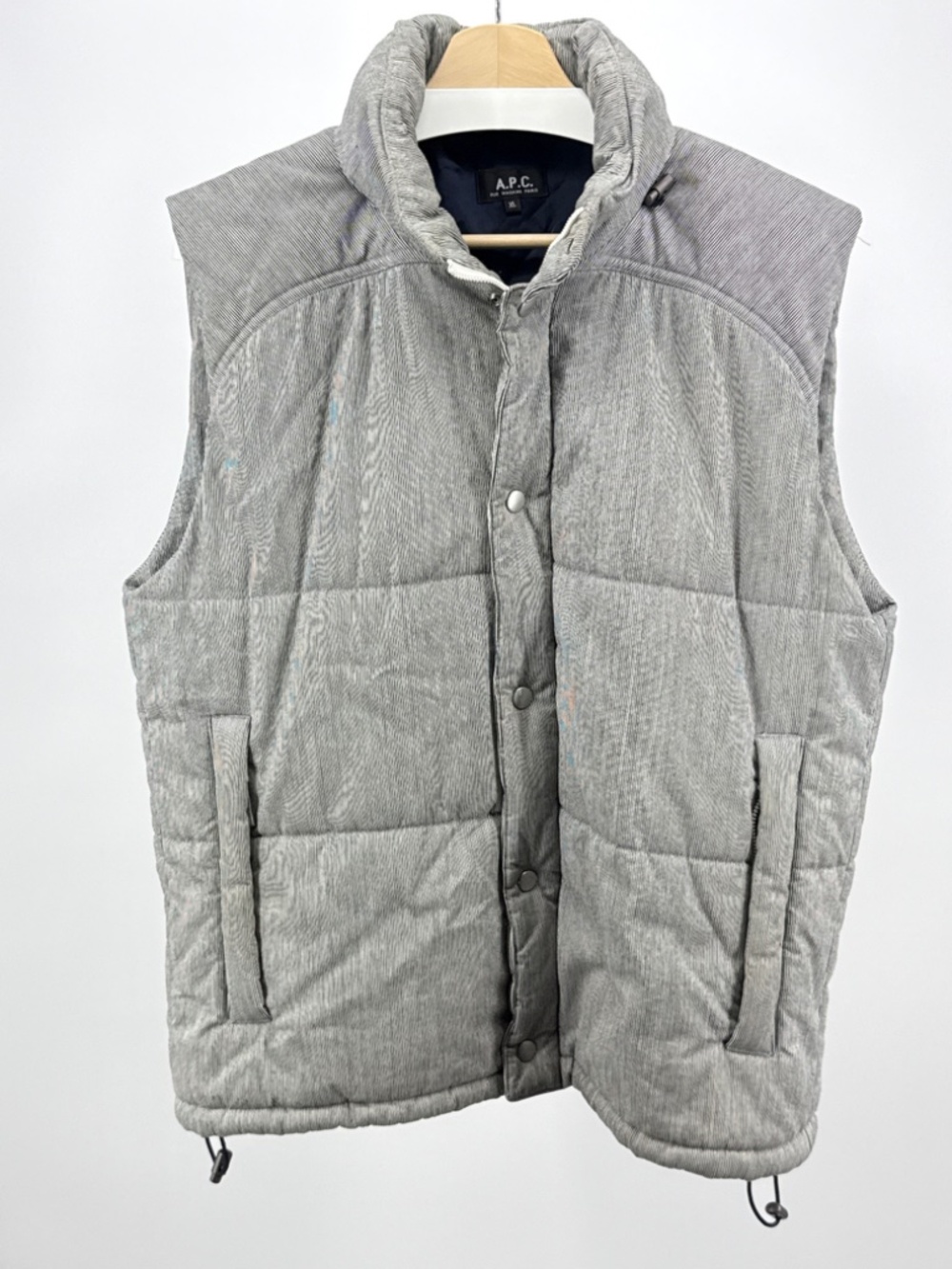 A.P.C. Striped Vest